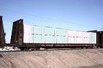 Cotton Belt bulkhead flat SSW #87745 with a load of plasterboard